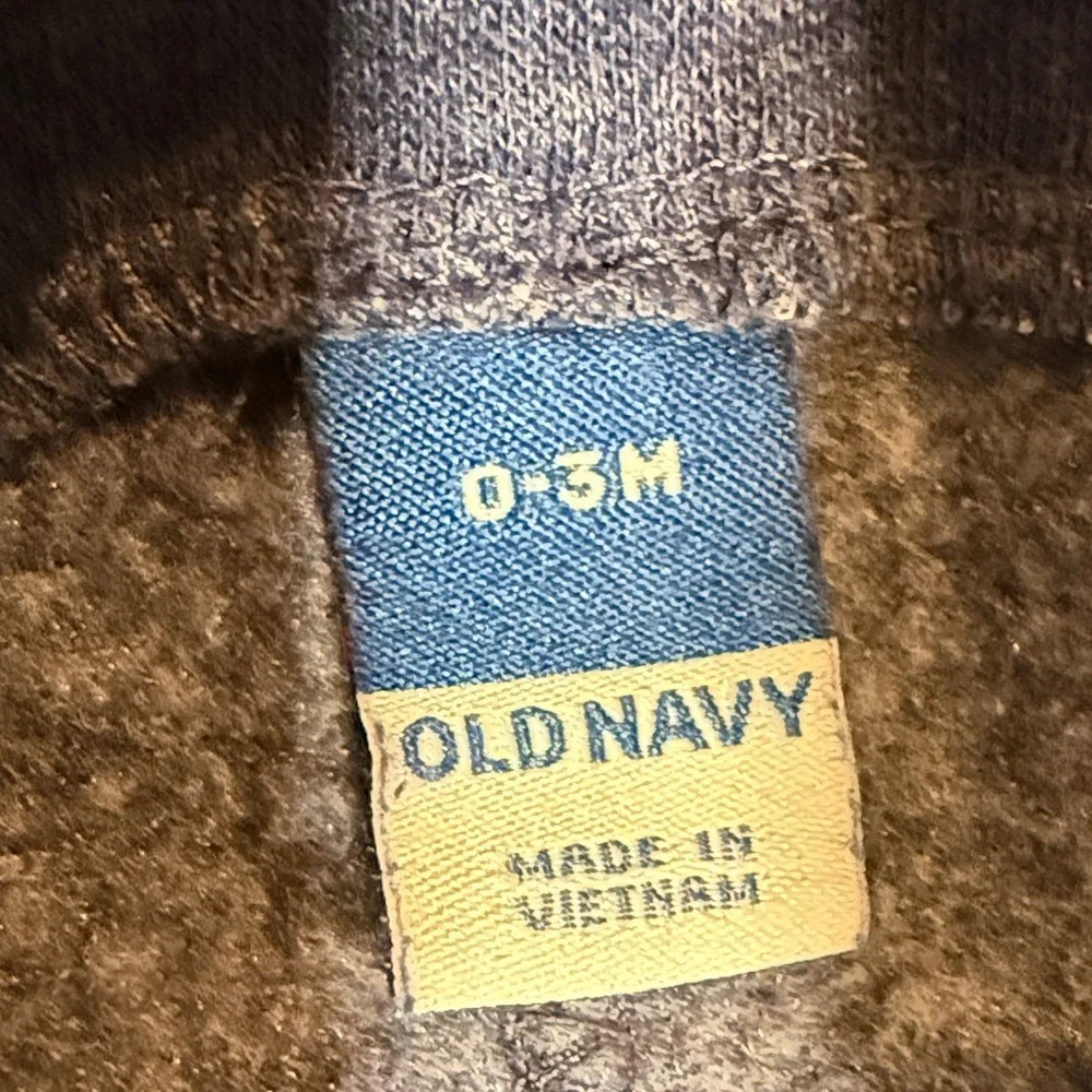 NWOT Unbranded Navy Blue Cotton Blend Kids Overalls